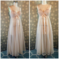 1950s Chiffon Nightgown by Blanche