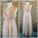1950s Chiffon Nightgown by Blanche