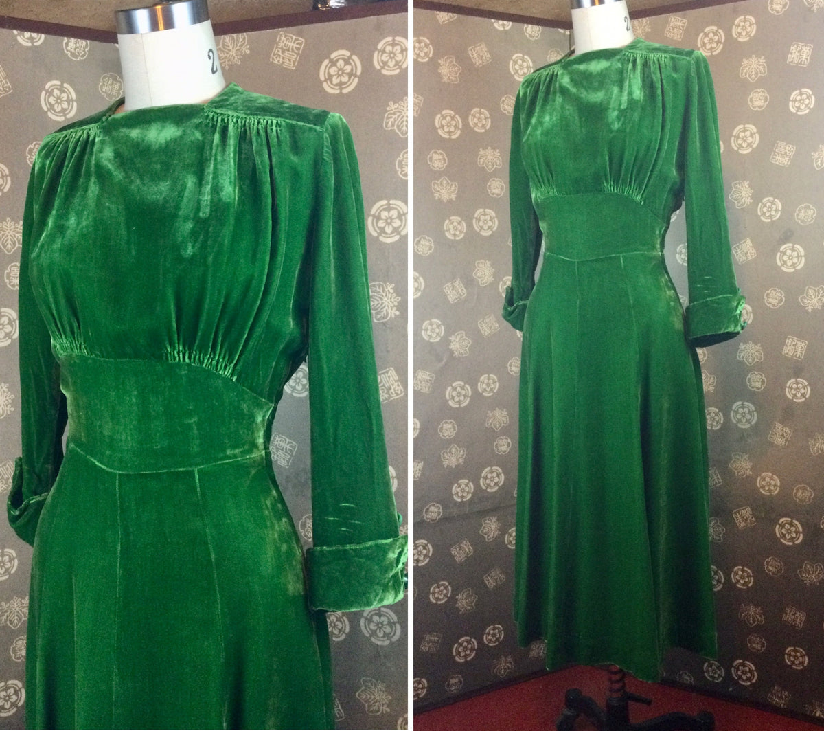 slim fit dress slacks EMERALD GREEN Velvet Gown
