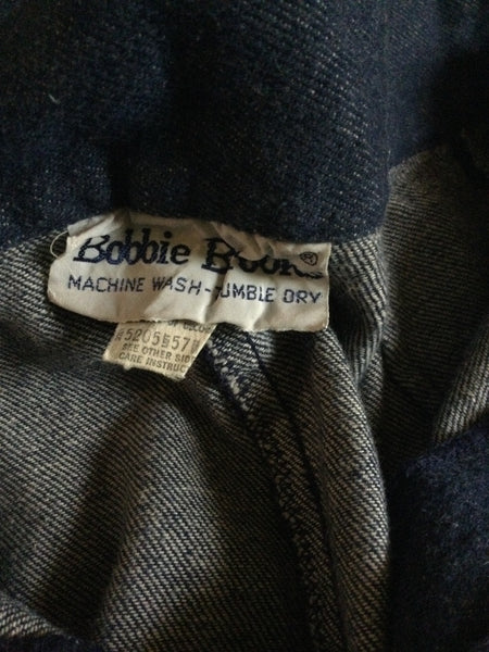 Vintage 1960s-1970s Bobbie Brooks Dark Blue High Waist Belted Trousers  Union Label 2627 Waist -  Canada