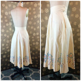 1940s / 1950s Border Trim Skirt