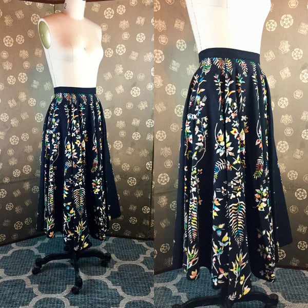 1950s Mexican Circle Skirt