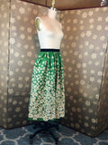1950s Daisy Print Skirt
