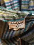 1950s "Tailored Junior" Striped Dress