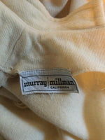 1950 Ivory Wool Dress by Murray Millman