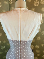 1950s Polka Dot Dress & Jacket Set