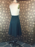 1940s Forest Green Skirt by Kerrybrooke