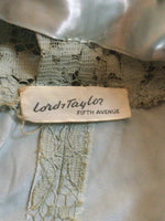 1950s Lace Overlay Dress by Lord and Taylor