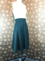 1940s Forest Green Skirt by Kerrybrooke