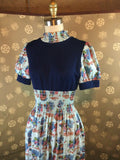 1970s Holly Hobbie Maxi dress