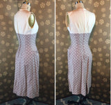 1950s Polka Dot Dress & Jacket Set