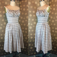 1950s Print Sundress