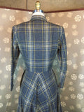 1940s Plaid Dress by "Royal-Tee Golfer"