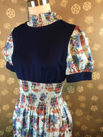 1970s Holly Hobbie Maxi dress