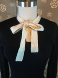 1950s Tie Neck Sweater
