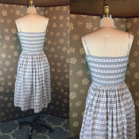 1950s Print Sundress