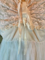 1950s Stretch Tulle Nightgown