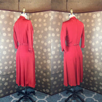 1950s Red Dress by Carlye