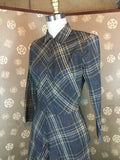 1940s Plaid Dress by "Royal-Tee Golfer"