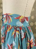 1940s Tropical Print Skirt