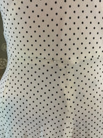 1970s Pindot Dress