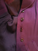 1940s Arrow Stitch Plum Suit