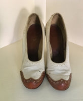 1940s Spectator Pumps