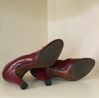 1950s Red Pumps by Evins