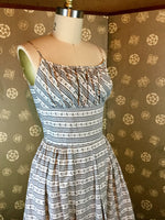 1950s Print Sundress