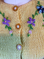 1940s Embroidered Sweater