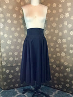 1940s / 1950s High Waisted Circle Skirt