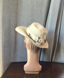 1940s Ivory Felt Hat