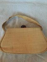 1950s Straw Purse