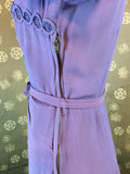 1940s Lilac Bows Dress