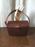 1940s Satin Box Purse