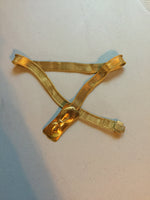 1940s Goldtone Mesh Bow Belt